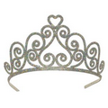 Glittered Metal Tiara